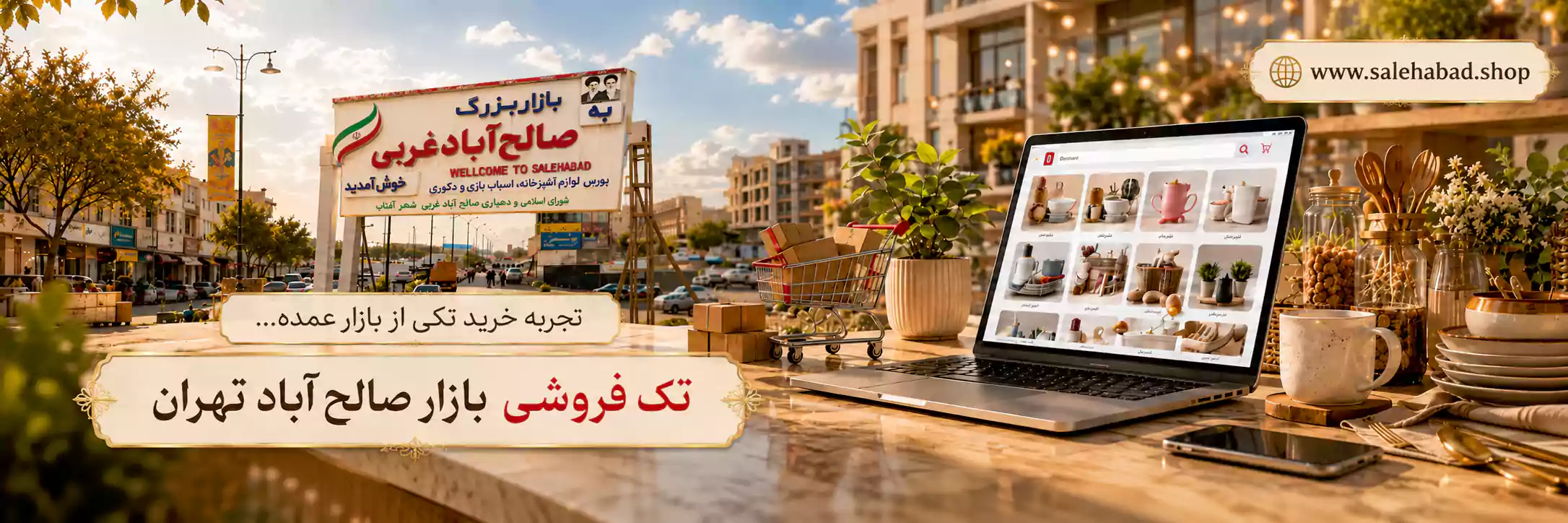 تک فروشی بازار صالح آباد