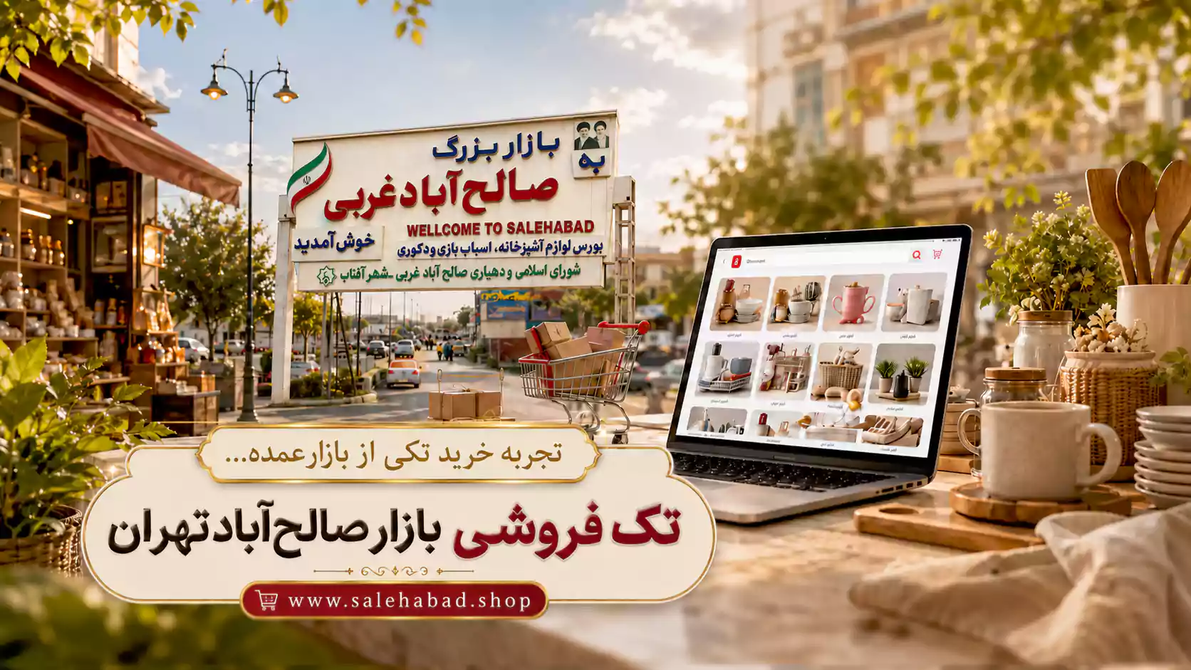 تک فروشی بازار صالح آباد