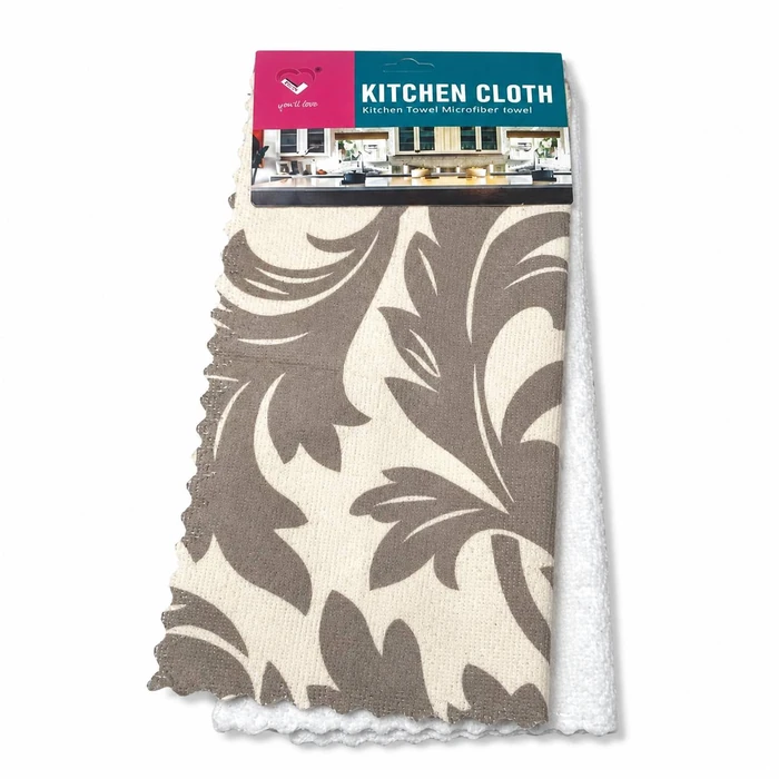 دستمال میکروفایبر آشپزخانه ۳ عددی Kitchen Cloth طرح رندوم