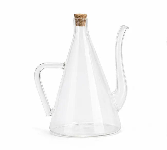 روغن ریز پیرکس مخروطی درب چوب پنبه