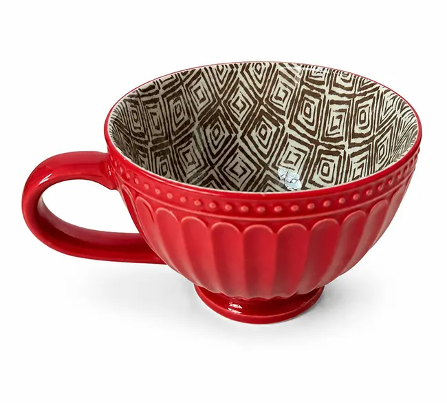 فنجان لته خوری طرح دار دنی هوم